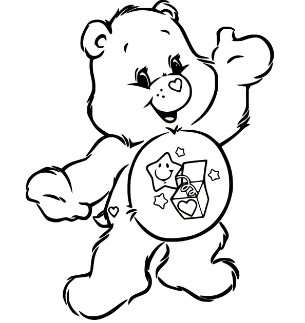 Care Bears Coloring Pages 48