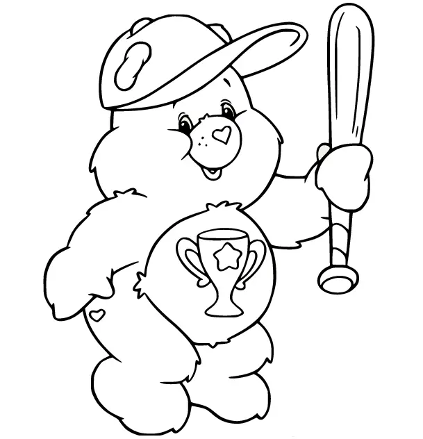 Care Bears Coloring Pages 49