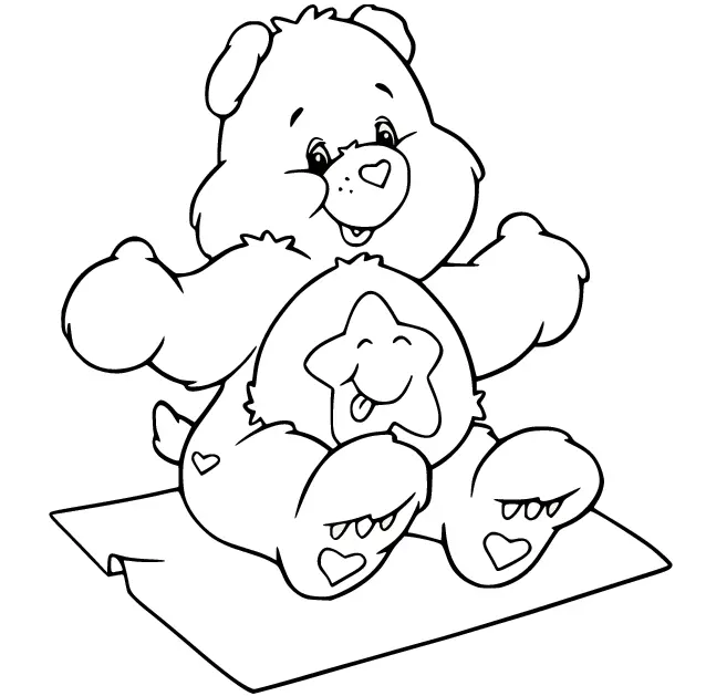 Care Bears Coloring Pages 55