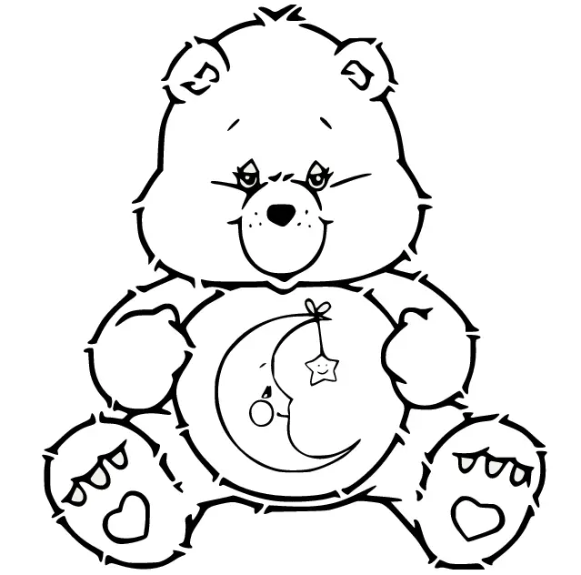 Care Bears Coloring Pages 59