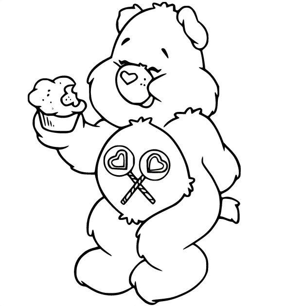 Care Bears Coloring Pages 60