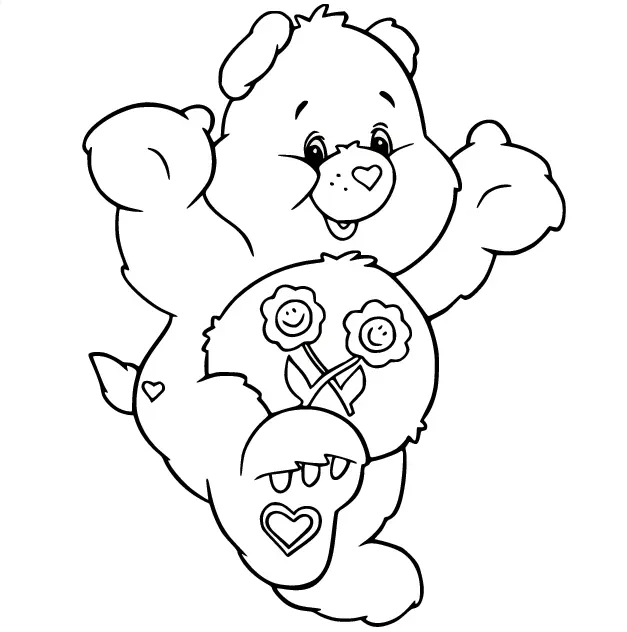 Care Bears Coloring Pages 66