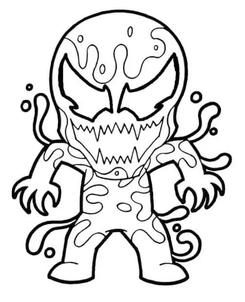 Carnage Coloring Pages 8