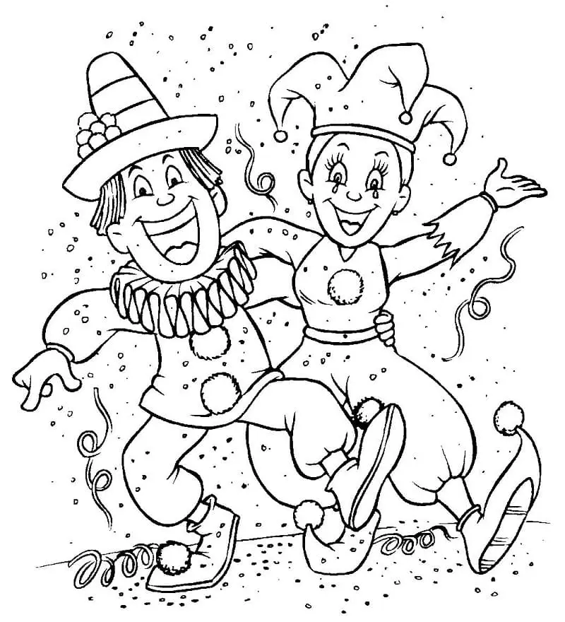 Carnival Coloring Pages 15