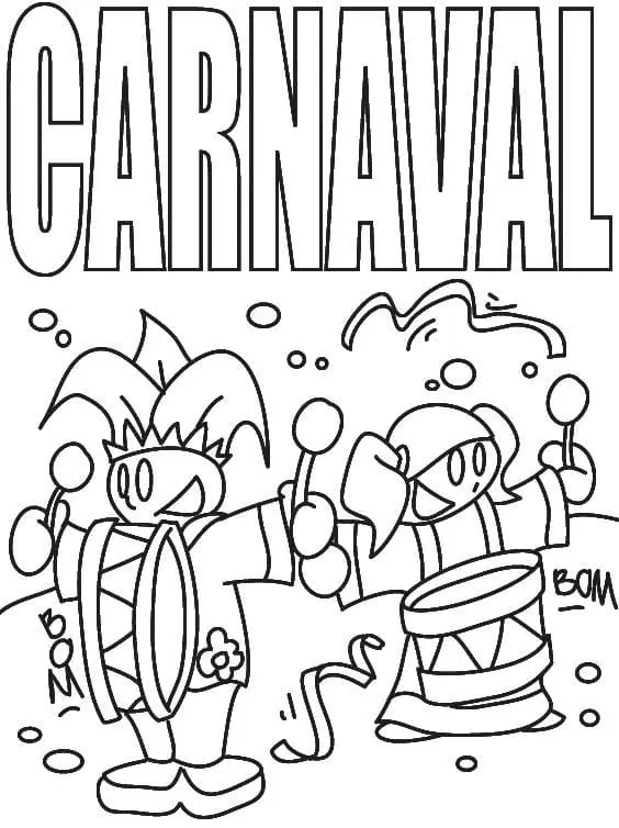 Carnival Coloring Pages 27