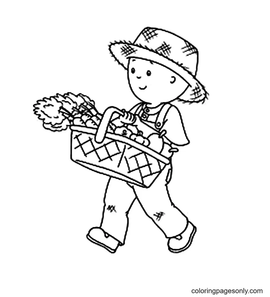 Carrot Coloring Pages 22