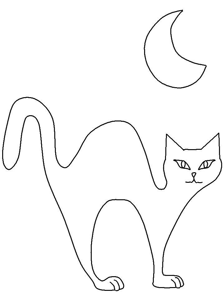 Cat Coloring Pages 104