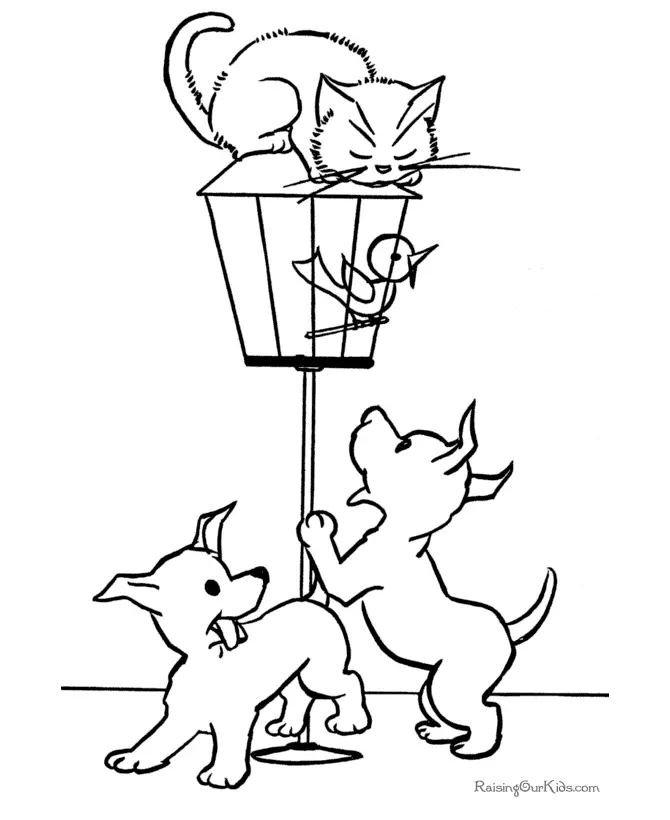 Gatos Para Colorear 105