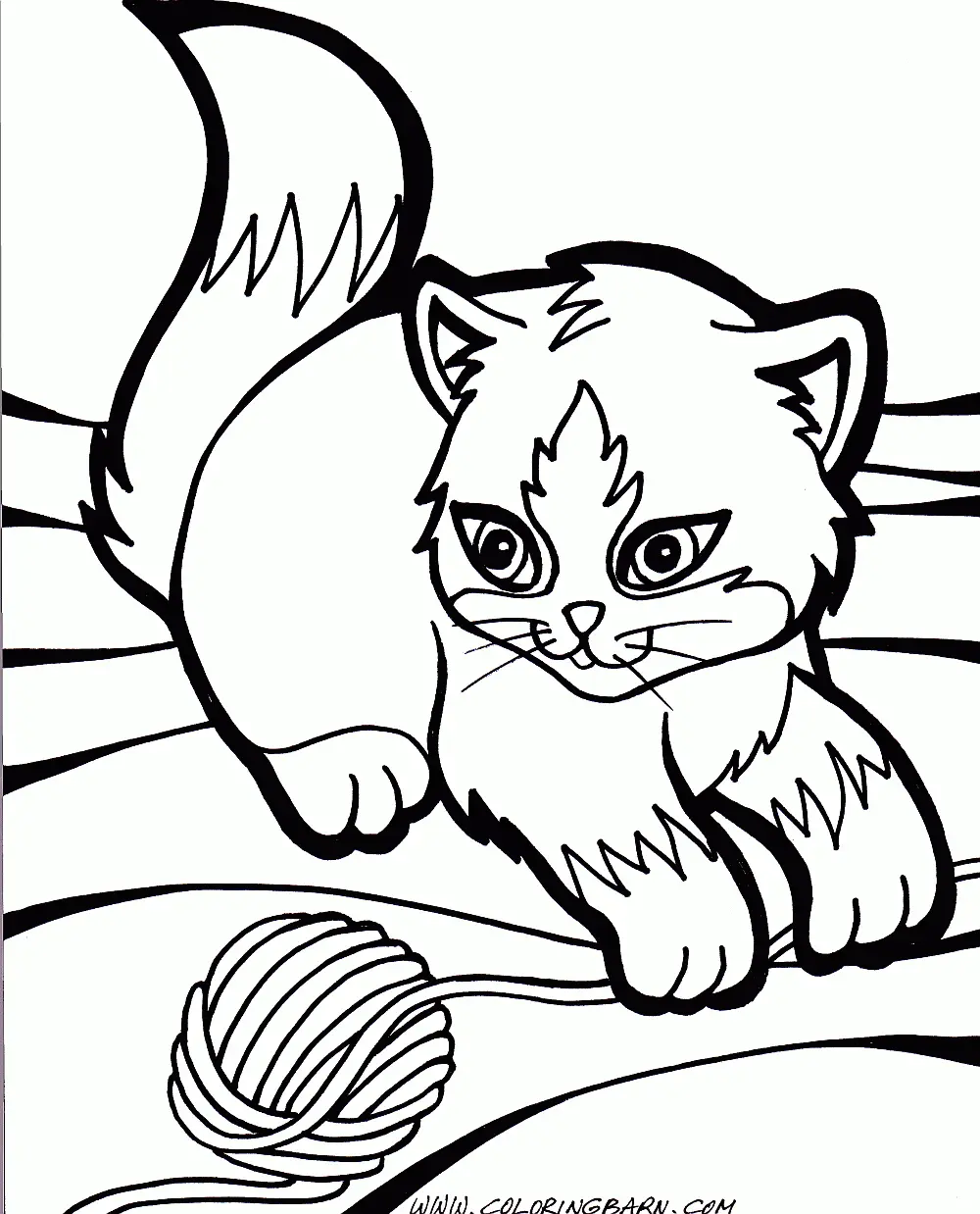 Cat Coloring Pages 47