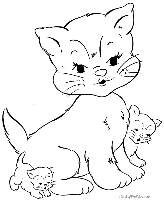 Desenhos de Cat Para Colorir 78