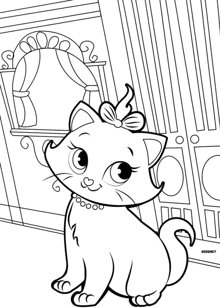 Gatos Para Colorear 87