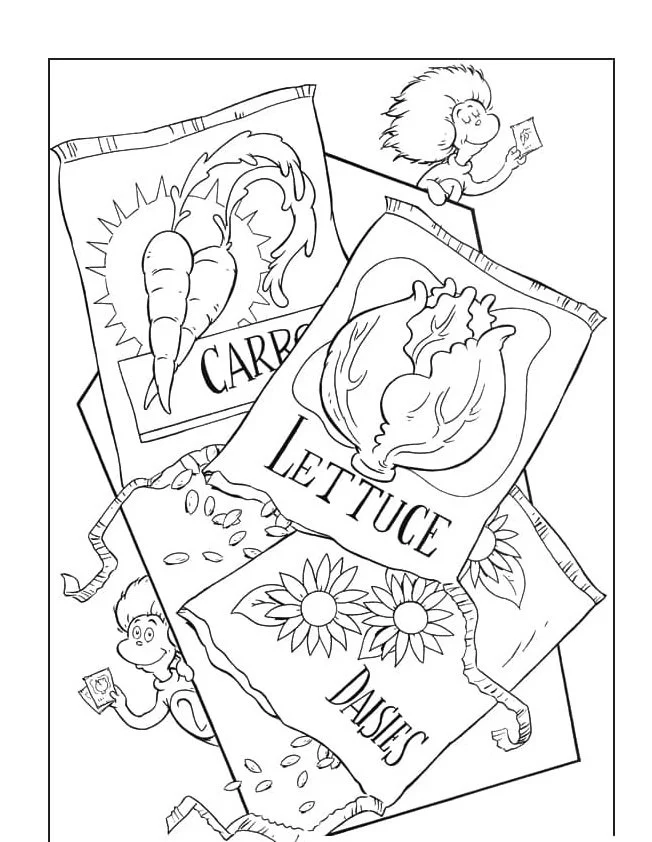 Cat In The Hat Coloring Pages 55