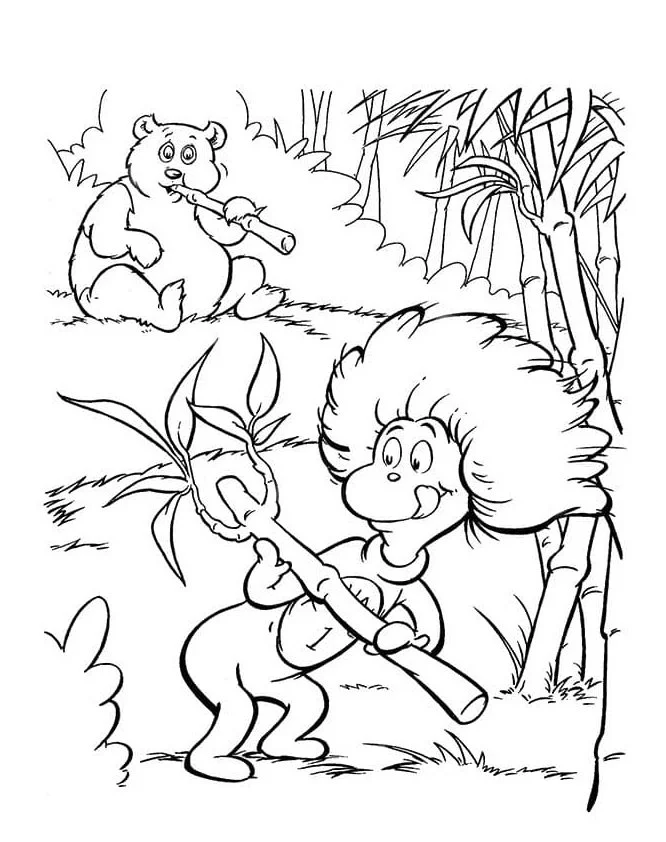 Cat In The Hat Coloring Pages 61