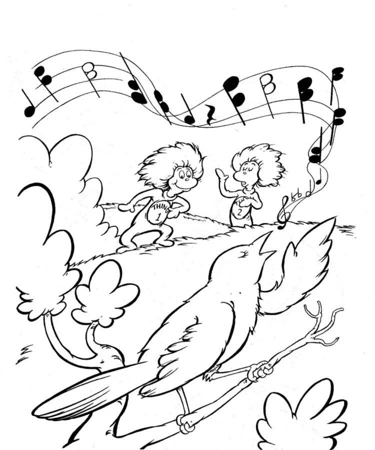 Cat In The Hat Coloring Pages 67