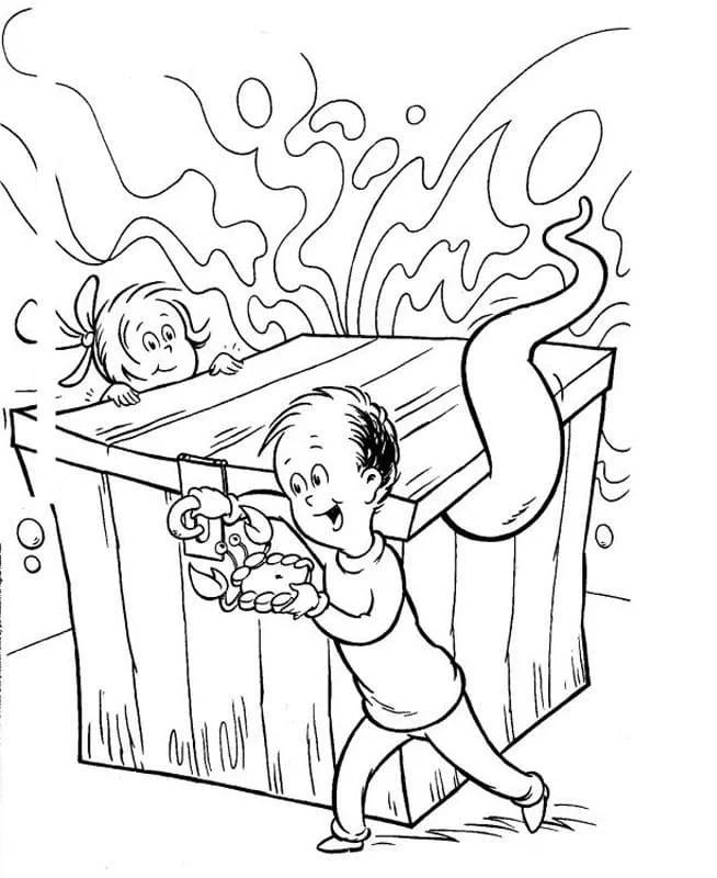 Cat In The Hat Coloring Pages 79