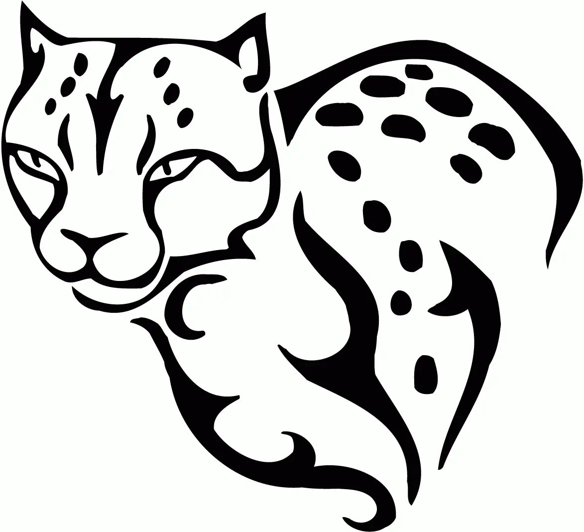 Cheetah Coloring Pages 14