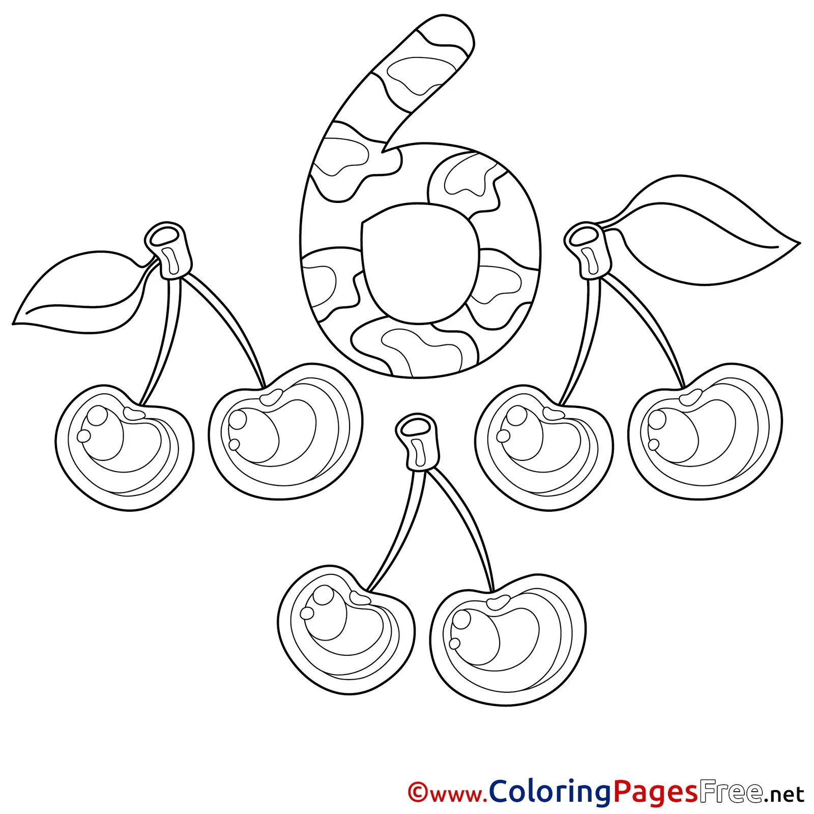 Cherry Coloring Pages 35