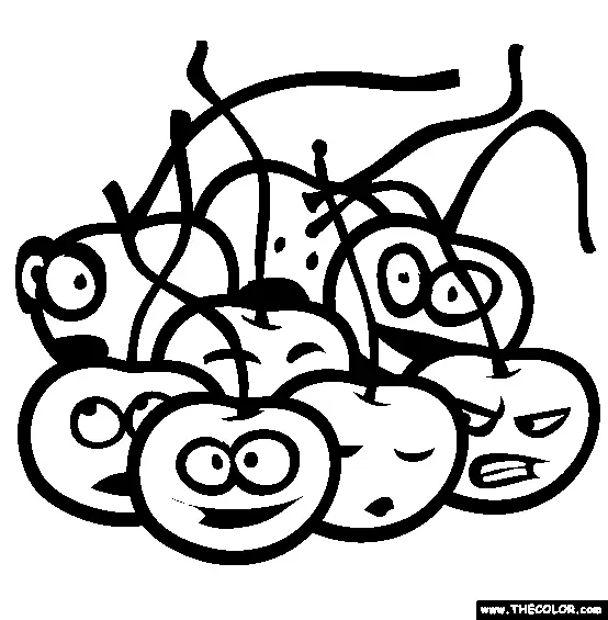 Cherry Coloring Pages 36