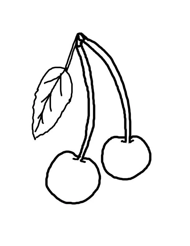 Cherry Coloring Pages 38