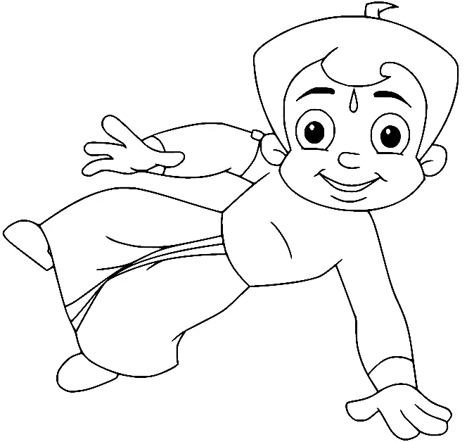 Chhota Bheem Coloring Pages 58