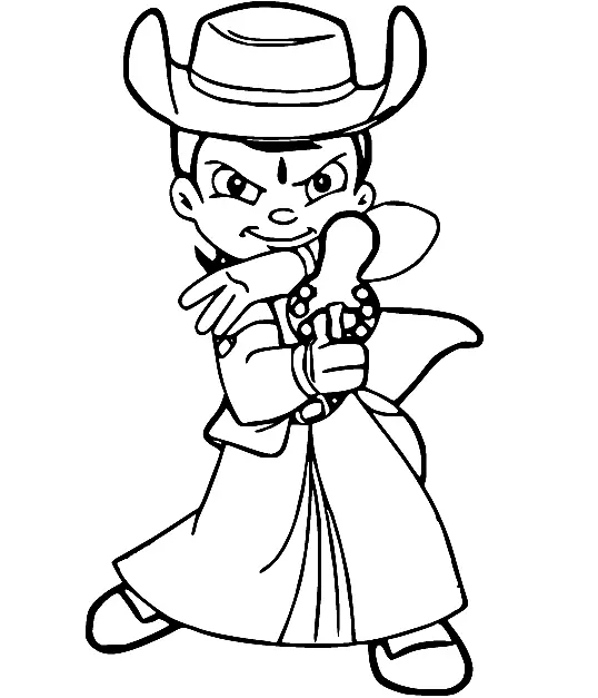 Desenhos de Chhota Bheem Para Colorir 59