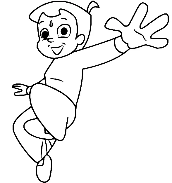 Desenhos de Chhota Bheem Para Colorir 64