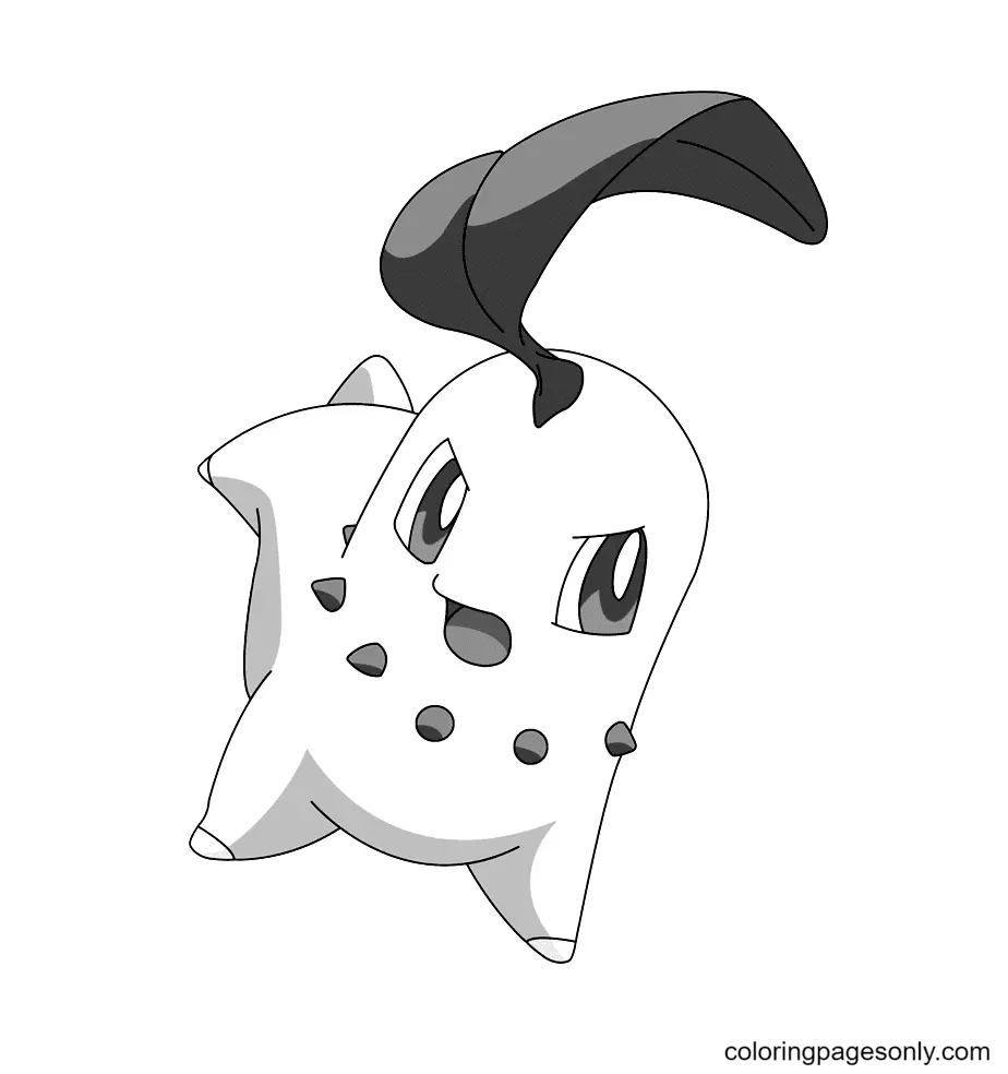 Chikorita Coloring Pages