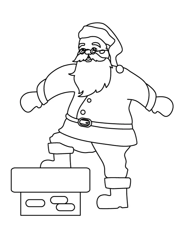 Chimney Coloring Pages