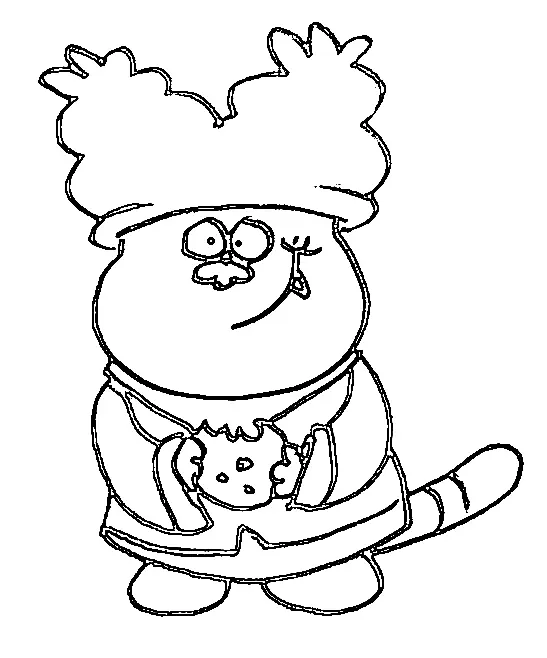 Desenhos de Chowder Para Colorir