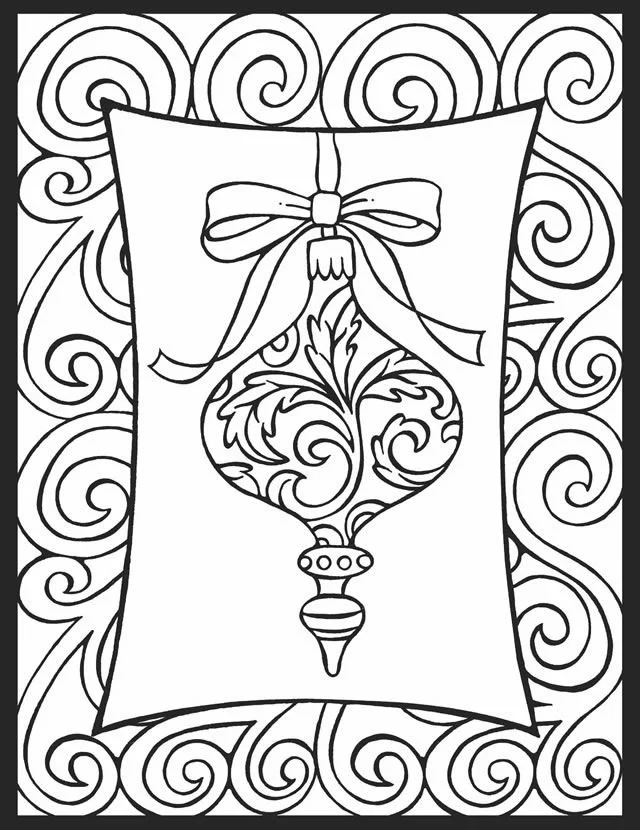 Christmas Adult Coloring Pages 52
