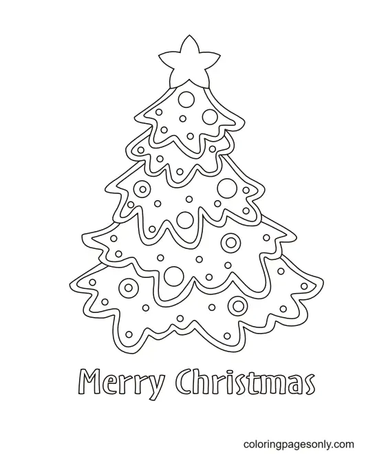 Christmas Cards Coloring Pages 12