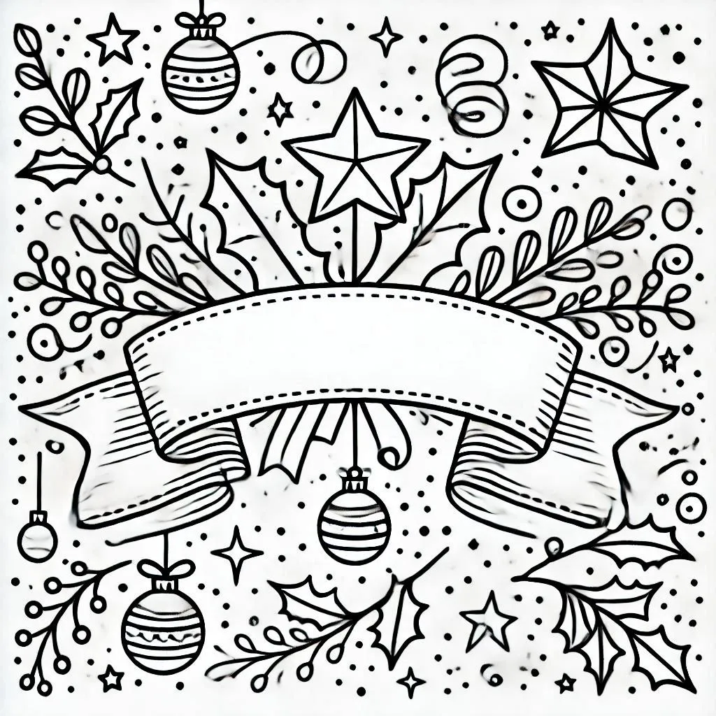 Christliche Weihnachts-Ausmalbilder 28