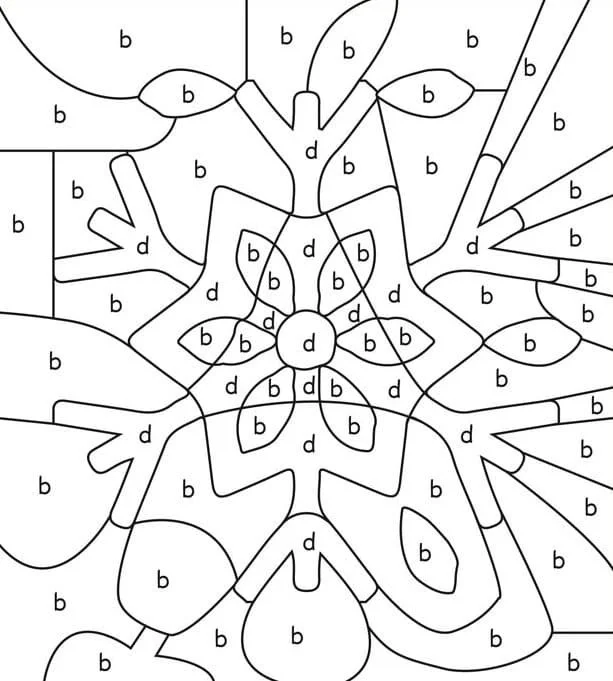 Desenhos de Natal Por Numeros Para Colorir 61