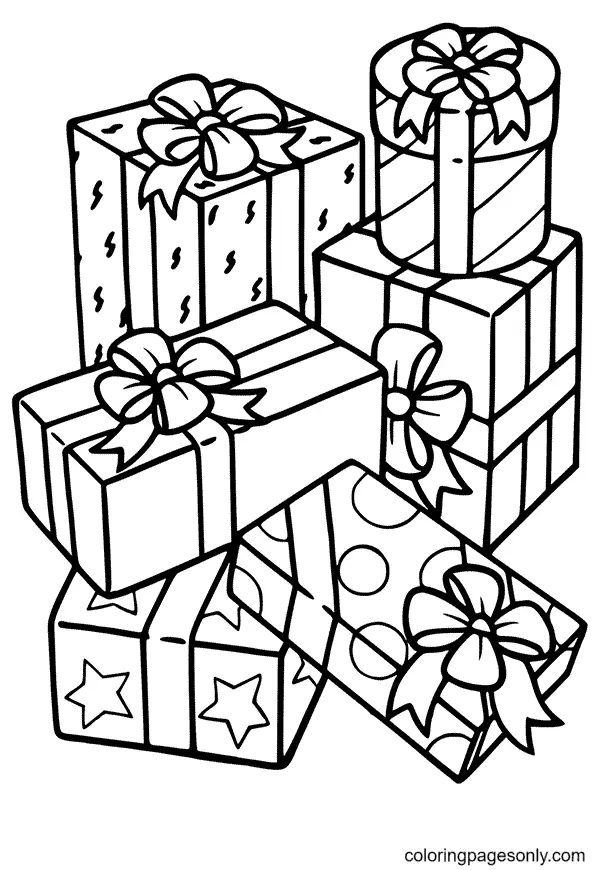 Regalos Navidad Para Colorear 57