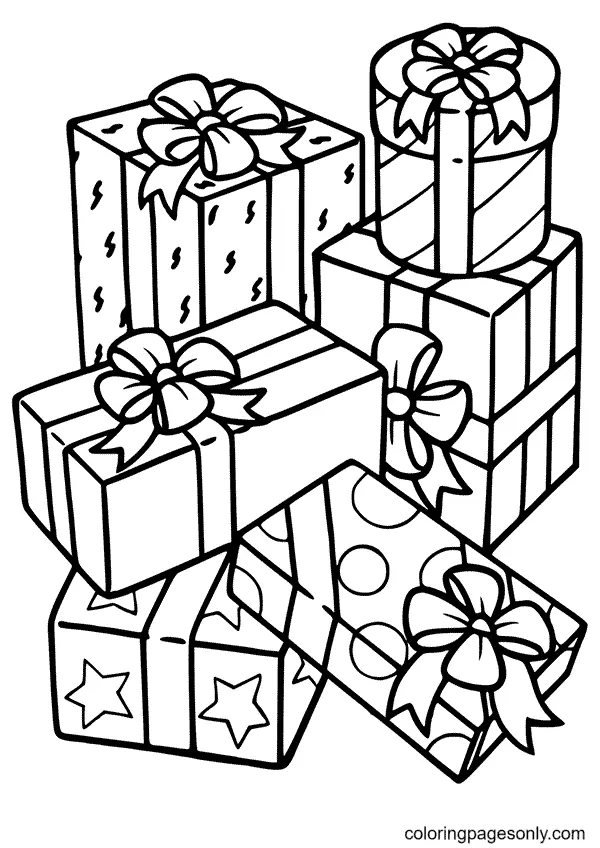 Regalos Navidad Para Colorear 58