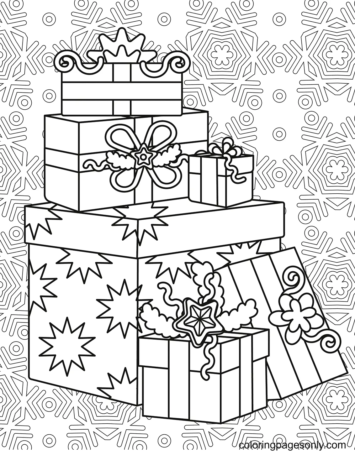 Regalos Navidad Para Colorear 76