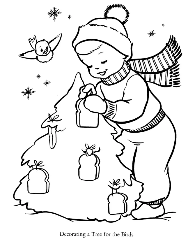 Christmas Tree Coloring Pages 34