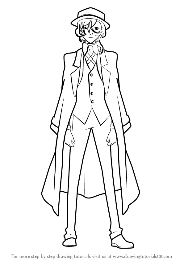 Chuuya Coloring Pages 21