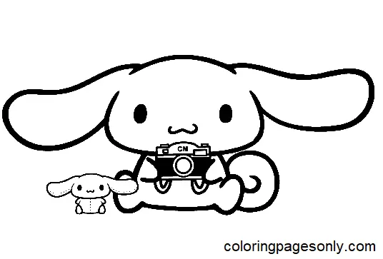 Cinnamoroll Para Colorear 16