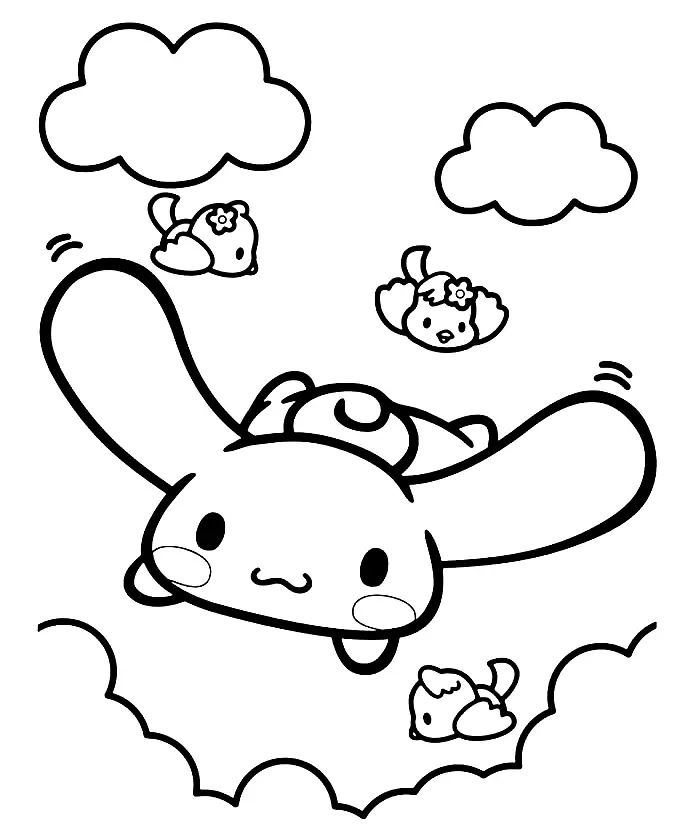 Cinnamoroll Para Colorear 20