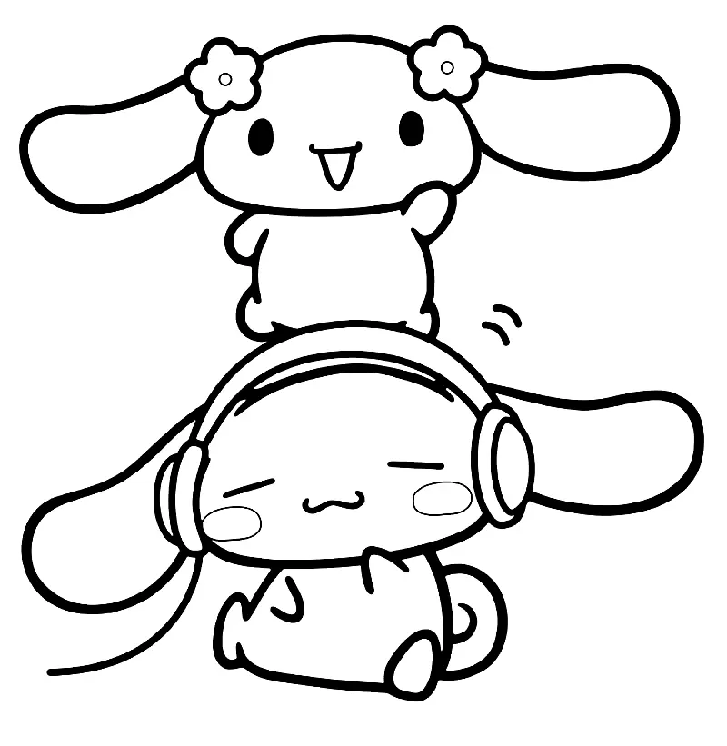 Cinnamoroll Para Colorear 24