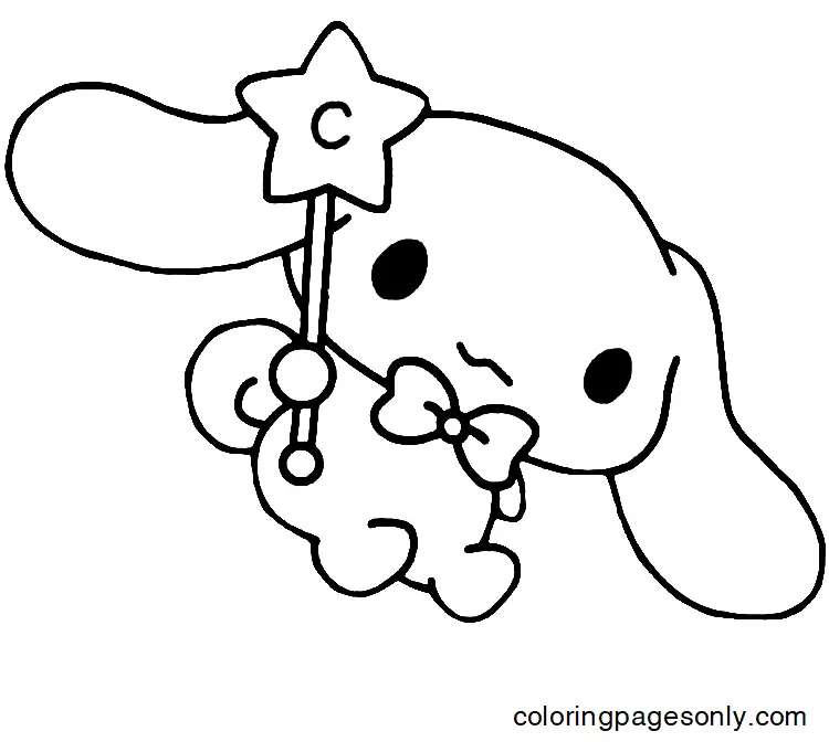 Cinnamoroll Para Colorear 3