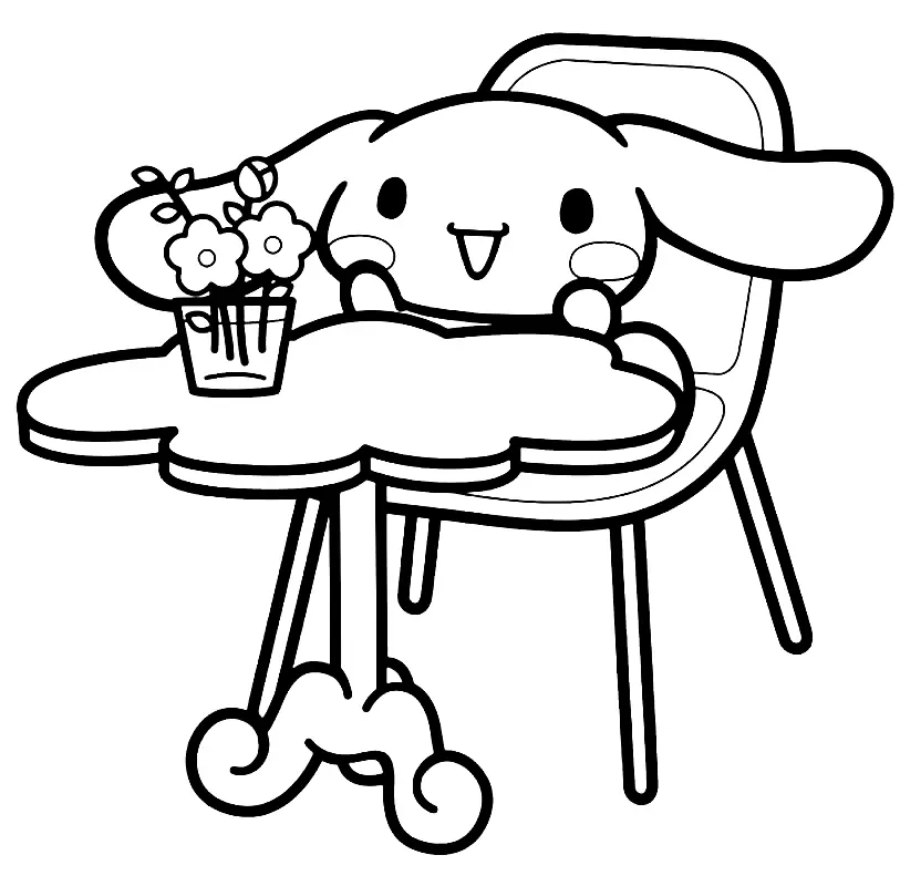 Cinnamoroll Para Colorear 34