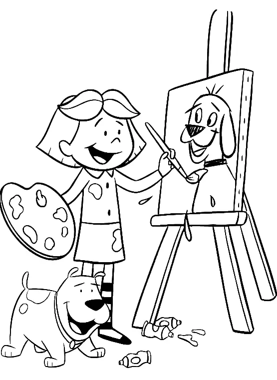 Clifford Coloring Pages 50