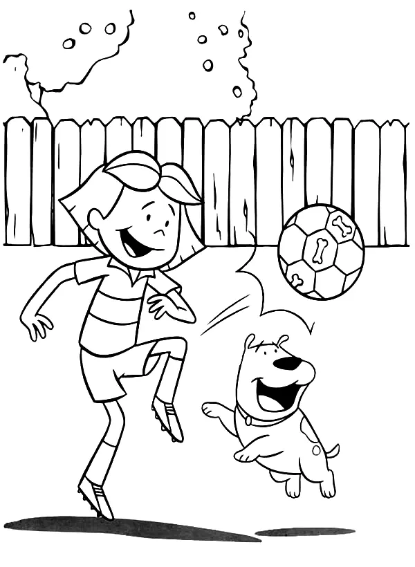 Desenhos de Clifford Para Colorir 53