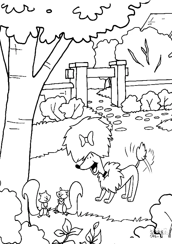 Clifford Coloring Pages 54