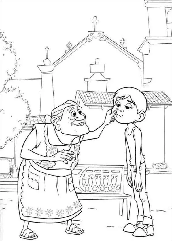 Coco Coloring Pages 21