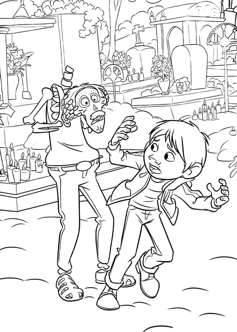 Coco Coloring Pages 46