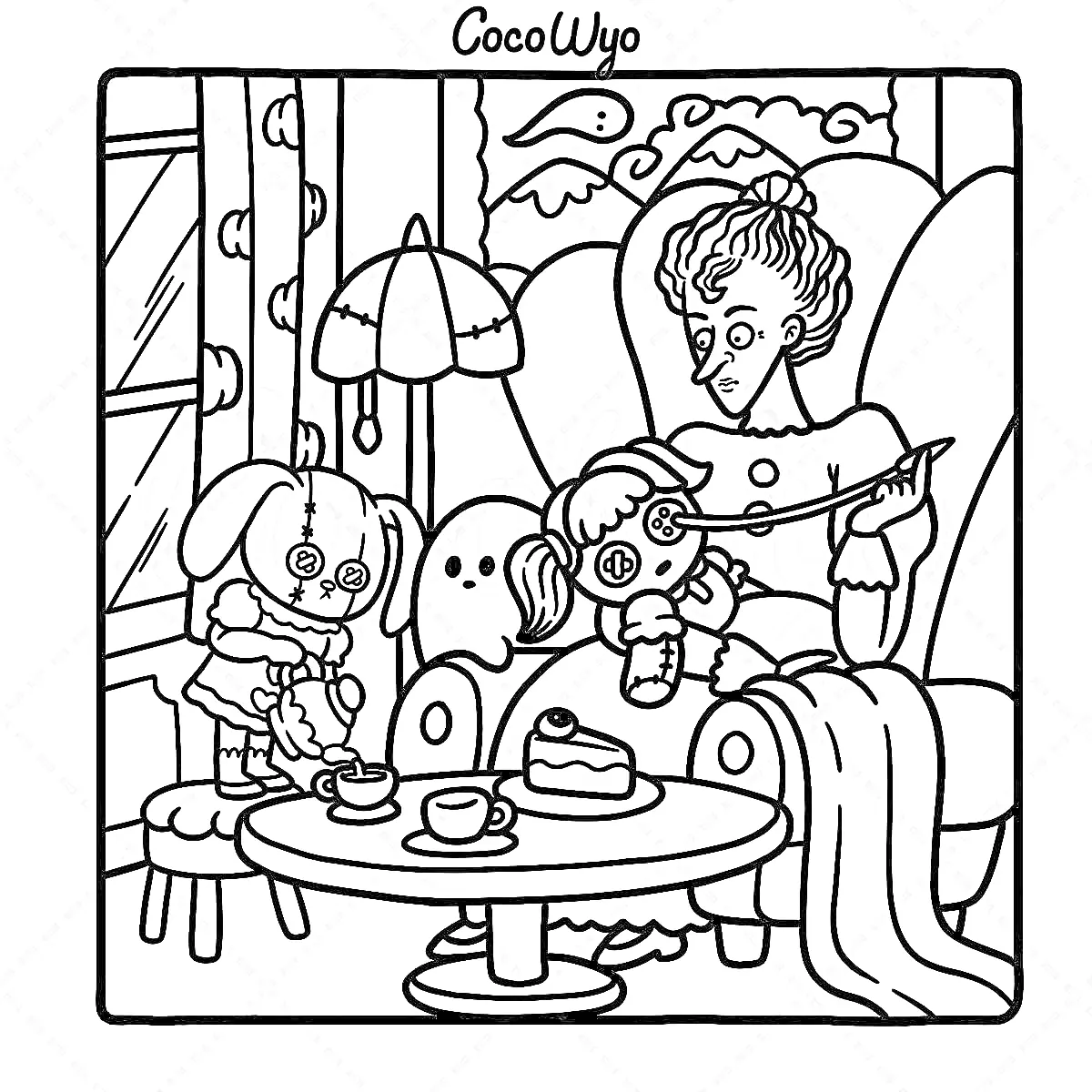 Coco Wyo coloring pages 14