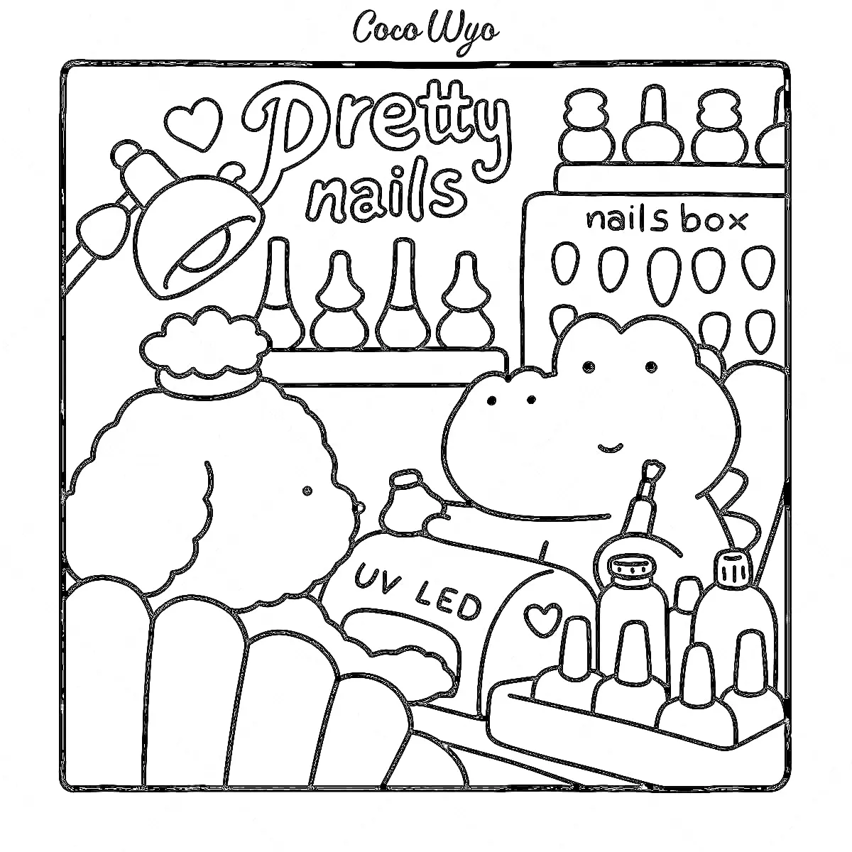 Coco Wyo coloring pages 3